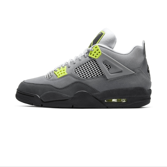 Air Jordan‎ 4 Men's Retro SE Neon Size 8.5